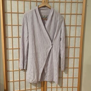 Armani Collezioni Light Purple Knit Cardigan
